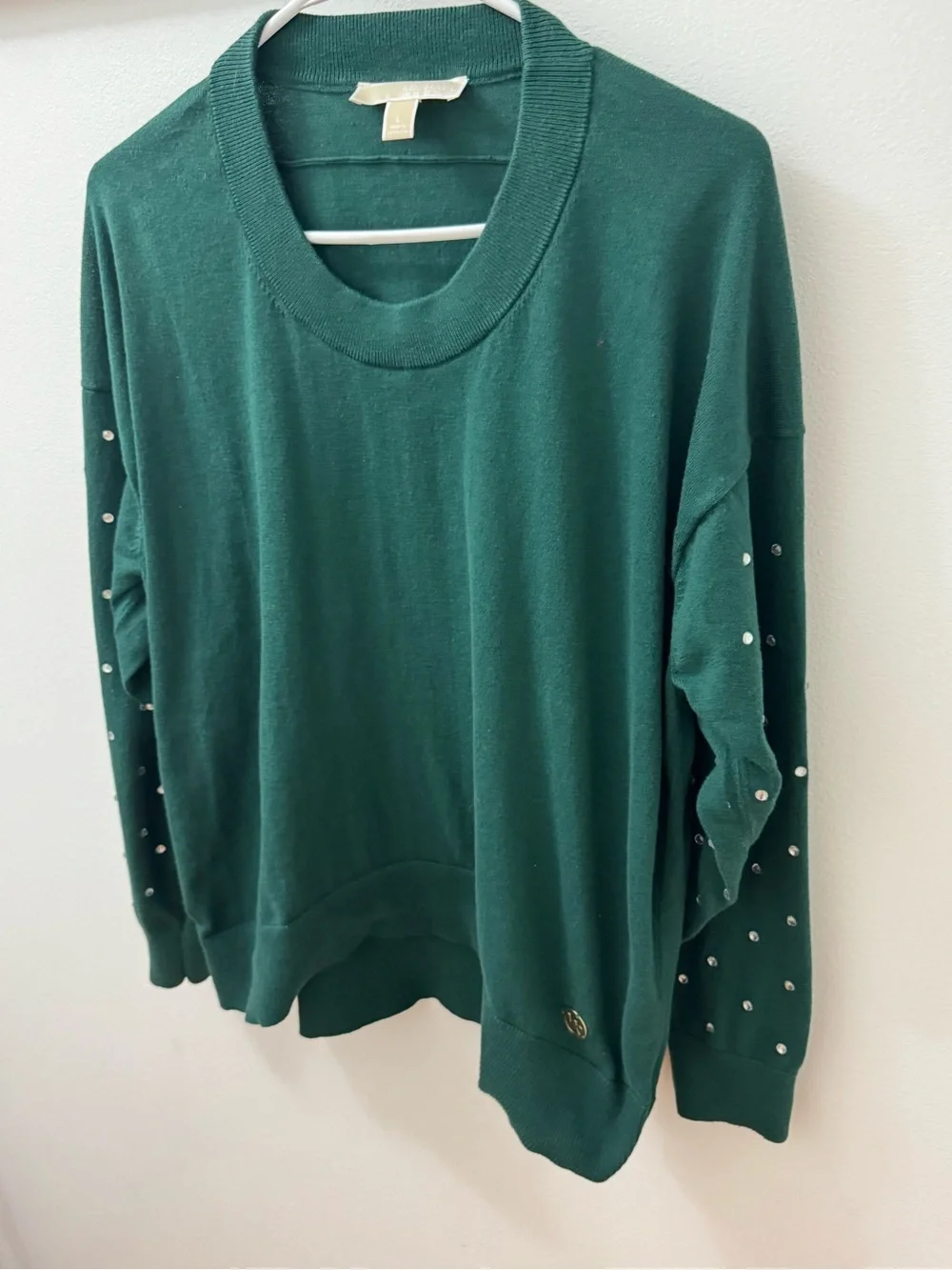 Michael Kors Emerald Green Crewneck Sweater